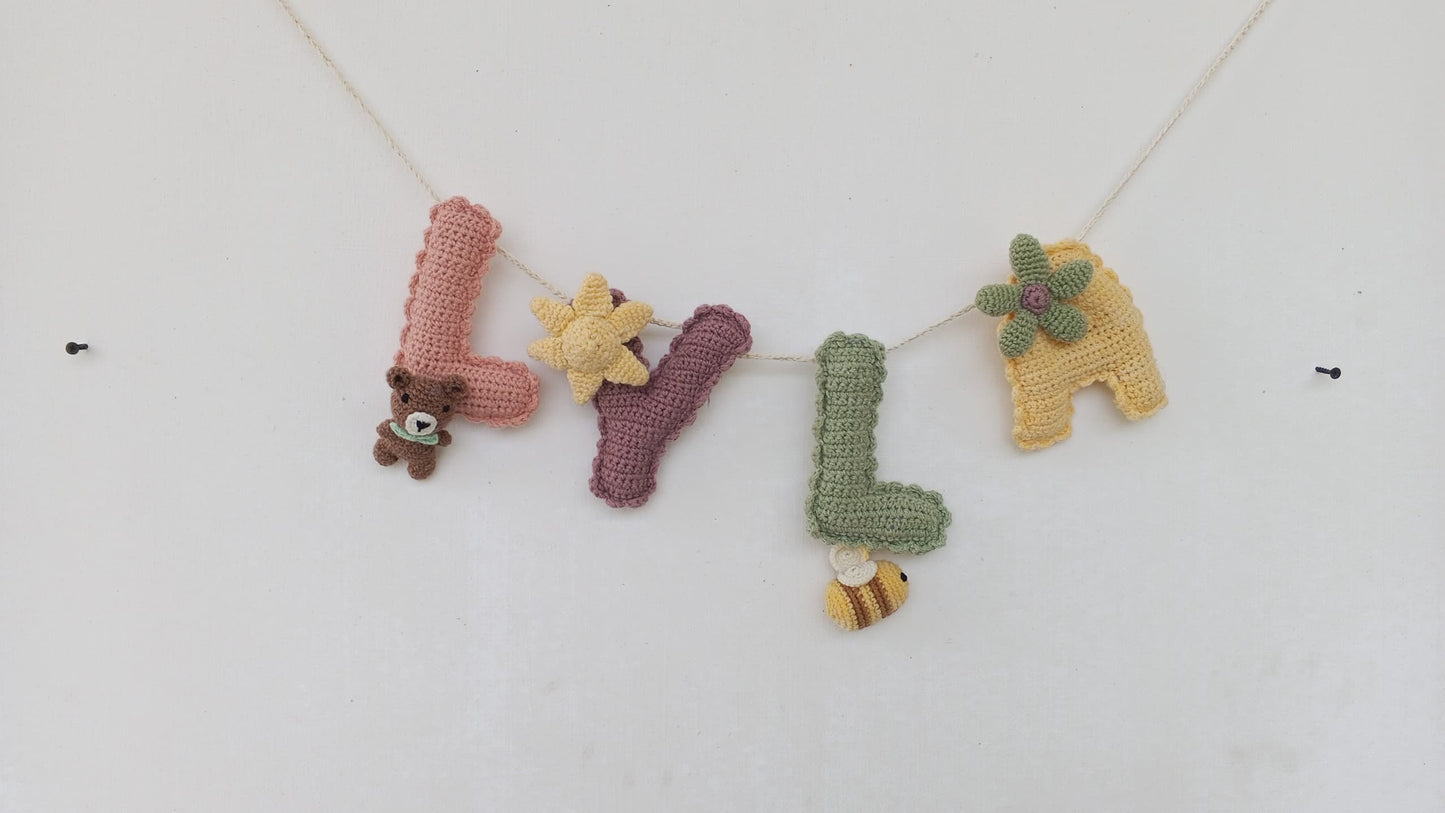 Customised Name Hanging