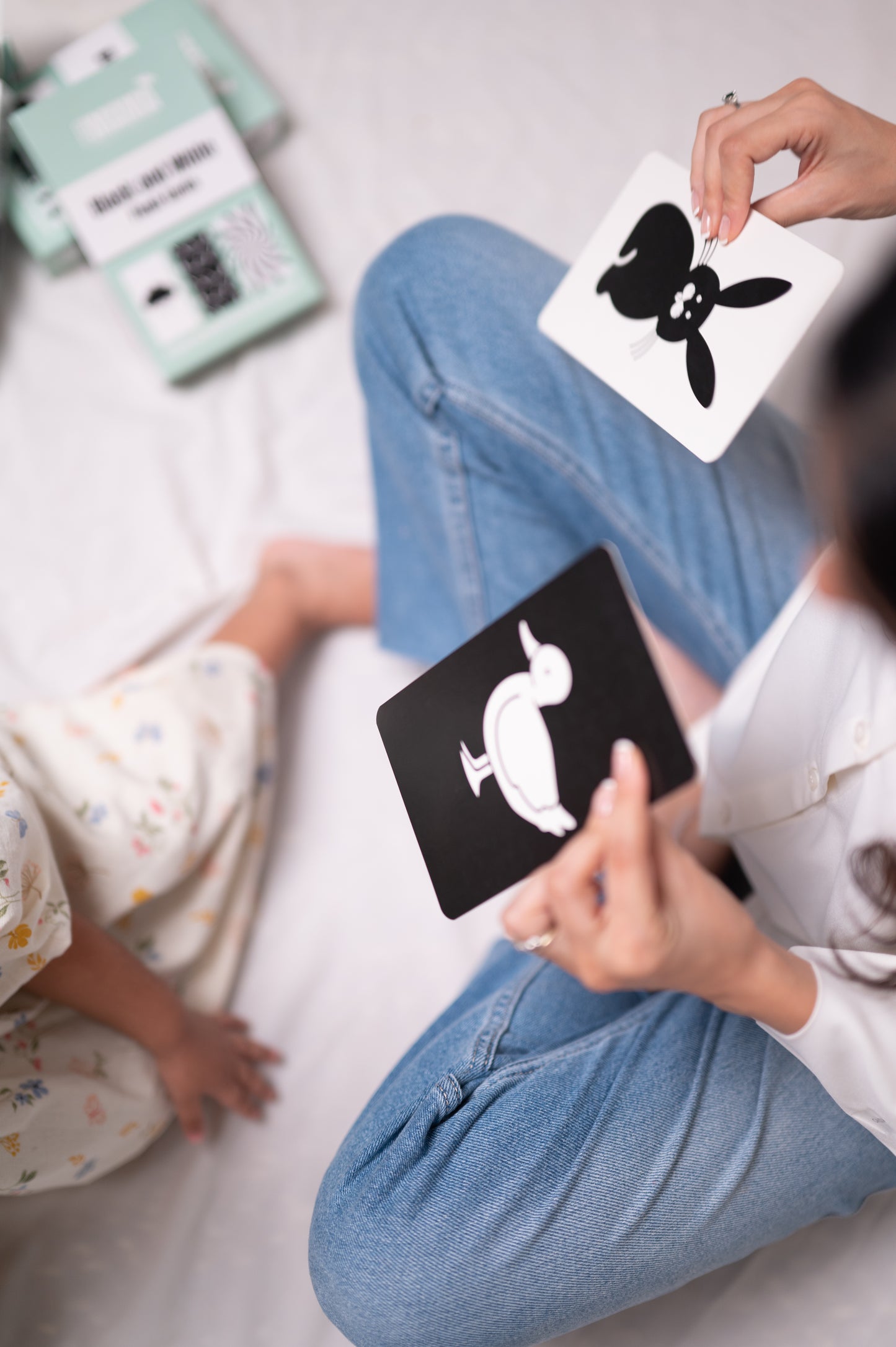 Black and White Flash Cards