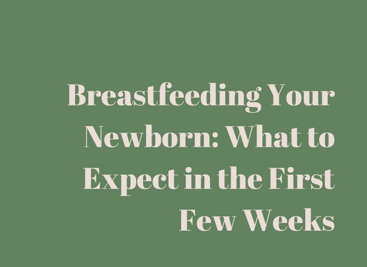 Breastfeeding Your Newborn: What to Expect in the First Few Weeks