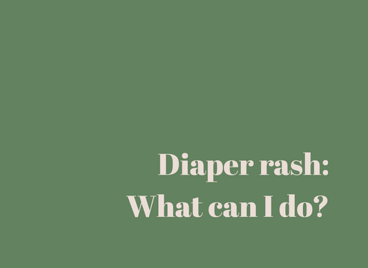 Diaper rash: What can I do?