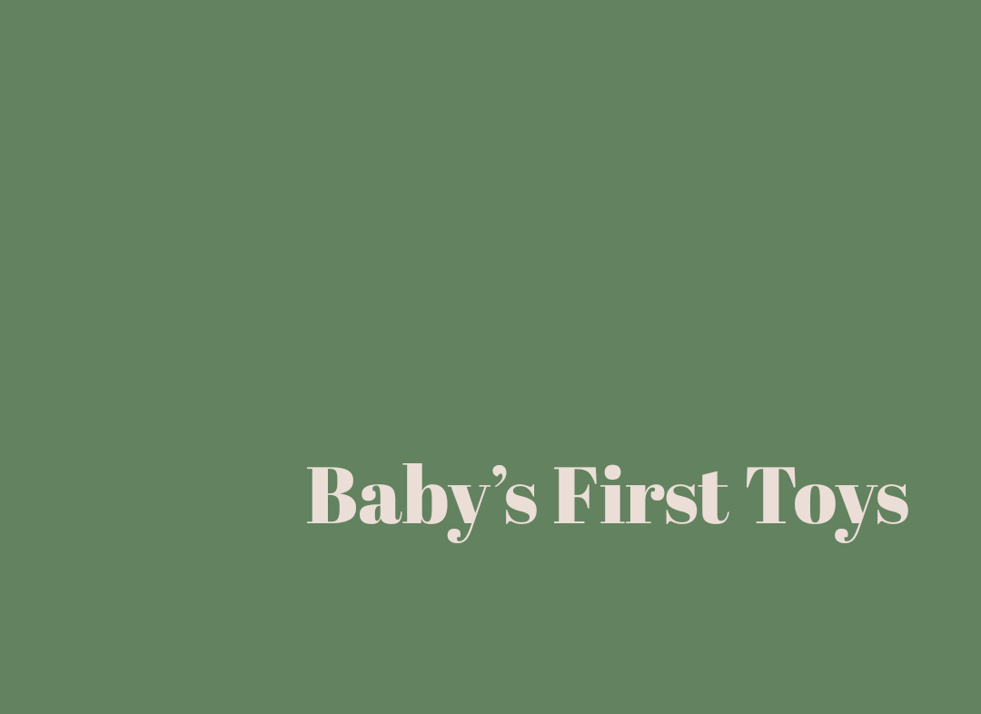 Baby's First Toys