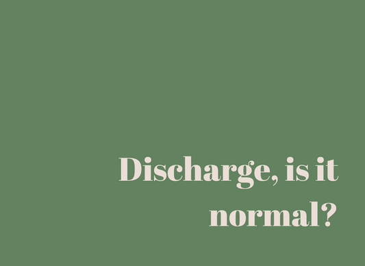 Discharge, is it normal?