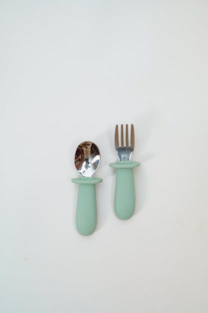 Silicone Feeding Spoon & Fork