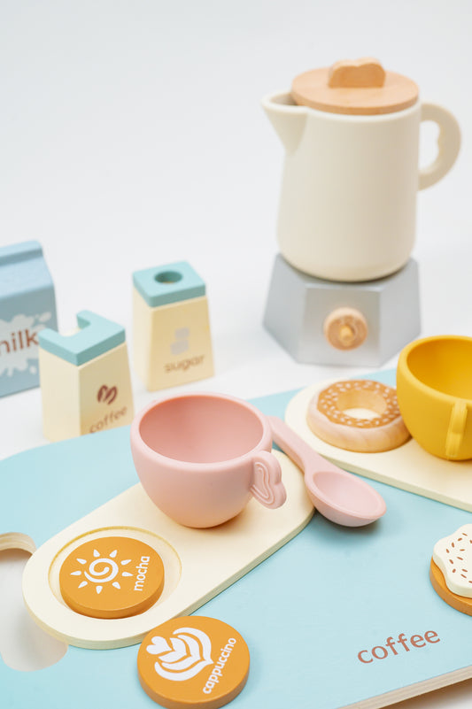 Wooden Afternoon Tea Set