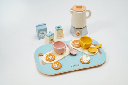 Wooden Afternoon Tea Set