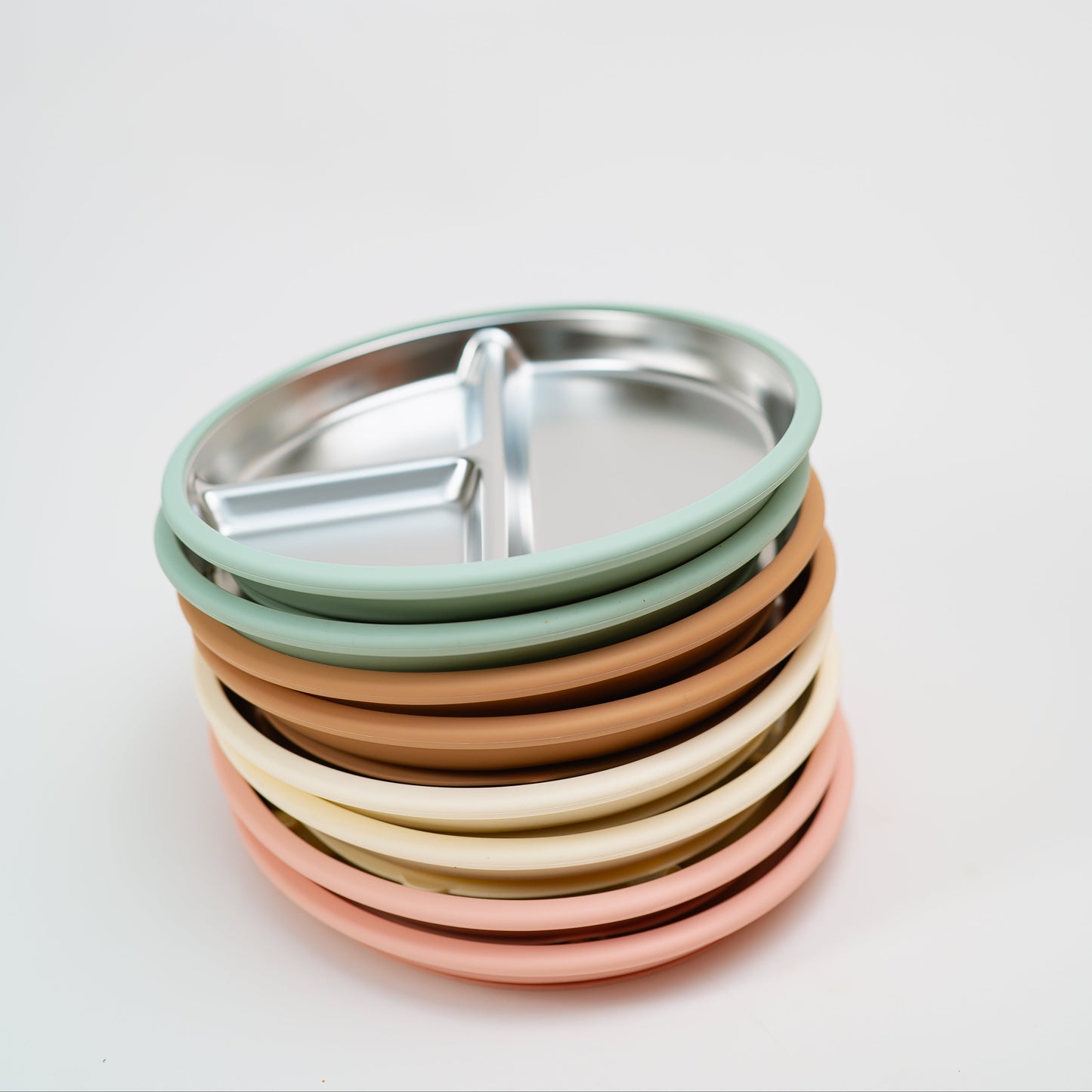 Stainless Steel Plate with Suction