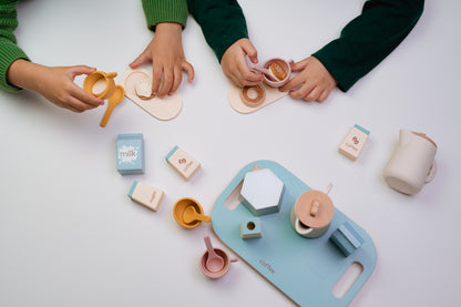 Wooden Afternoon Tea Set