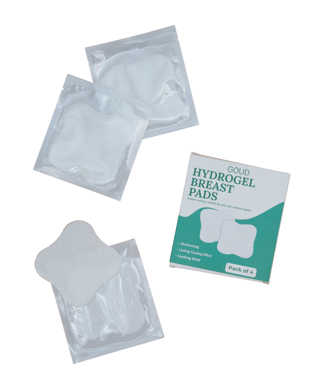 Cooling Comfort Hydrogel Breast Pads
