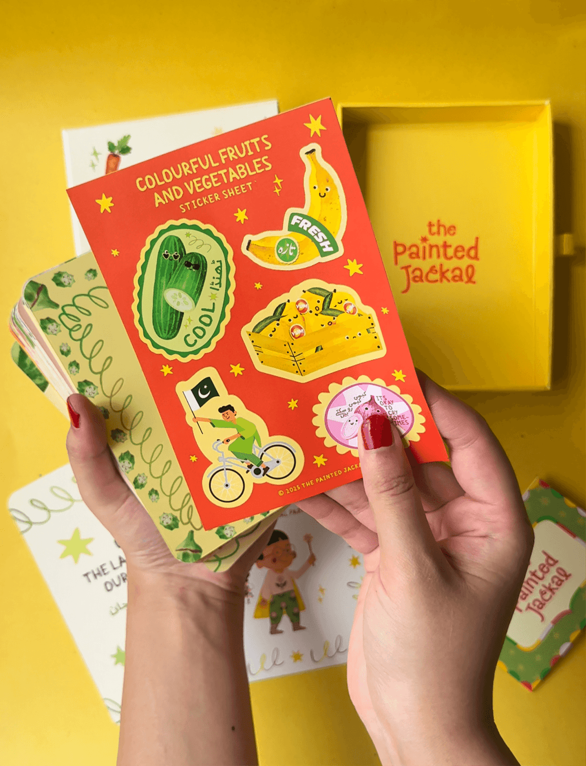 Colourful Fruits And Vegetables Flashcards