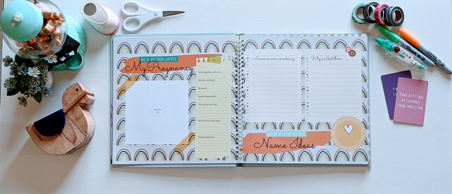 Tiny & Mighty – Baby Memory Book