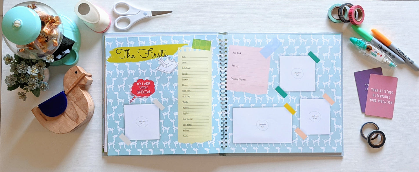 Tiny & Mighty – Baby Memory Book
