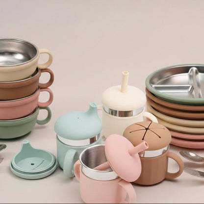 Stainless Steel Suction Feeding Set