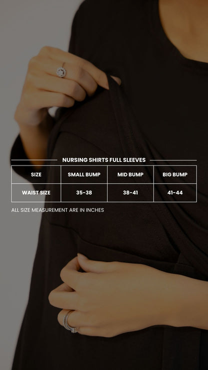 Nursing Shirt Full sleeves