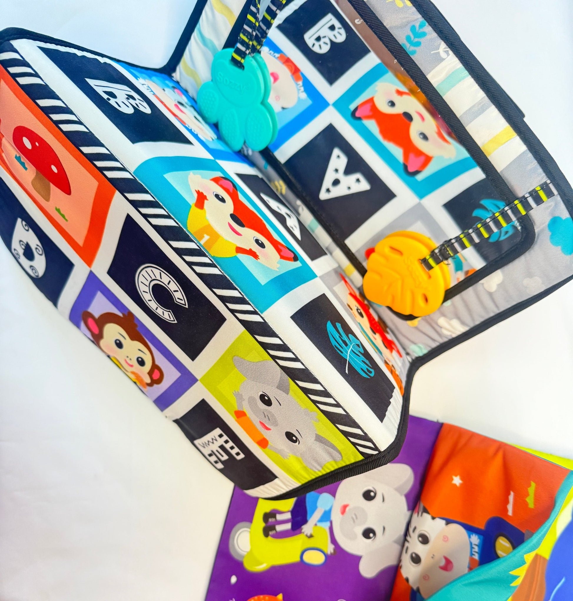 High Contrast Baby Mat and Detachable Book - ShopGoud