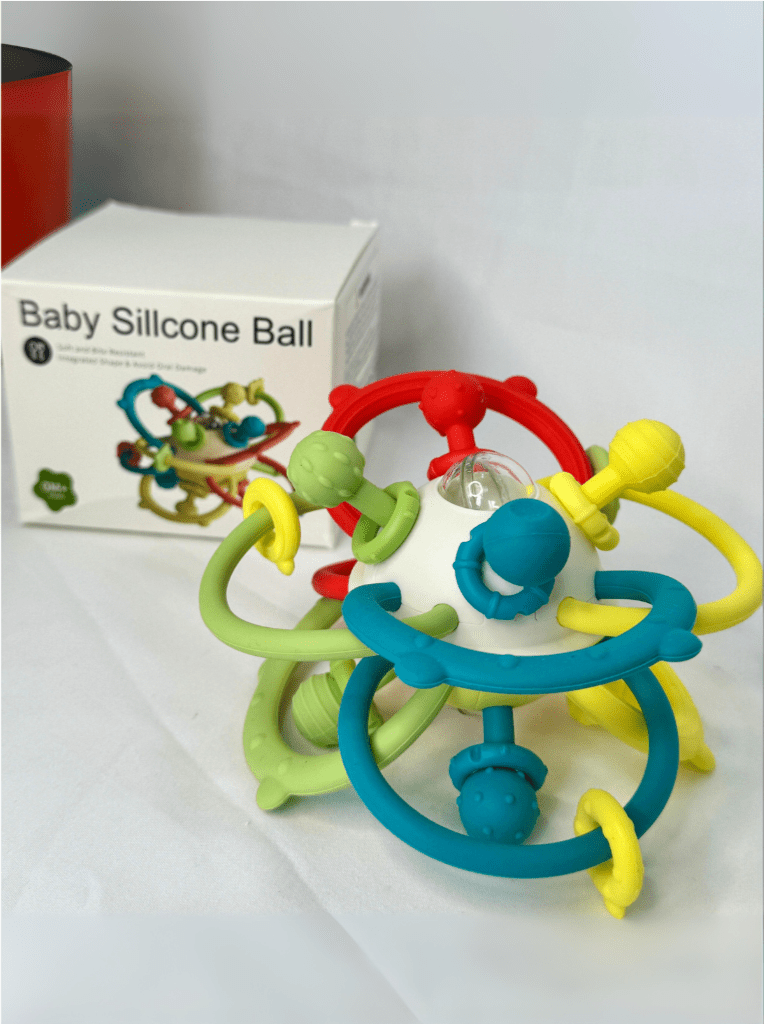 Loopy Teether with Mini Rattle - ShopGoud