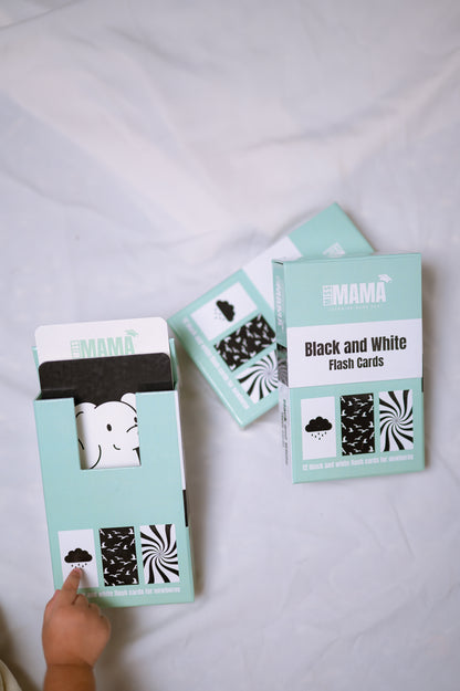 Black and White Flash Cards