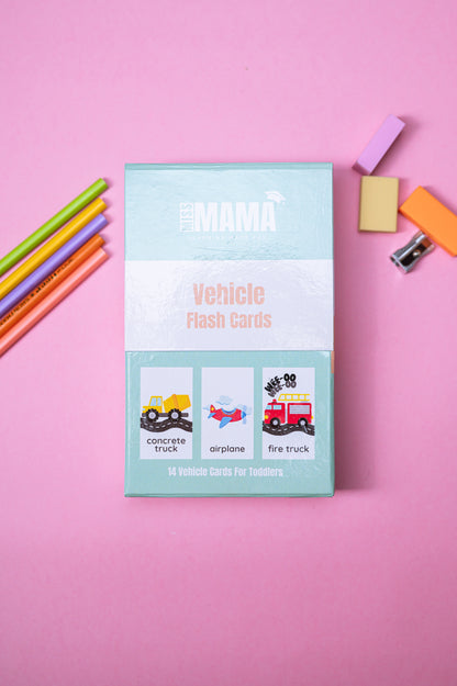 Vehicle Flash Cards