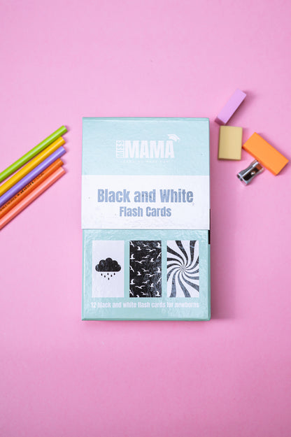 Black and White Flash Cards