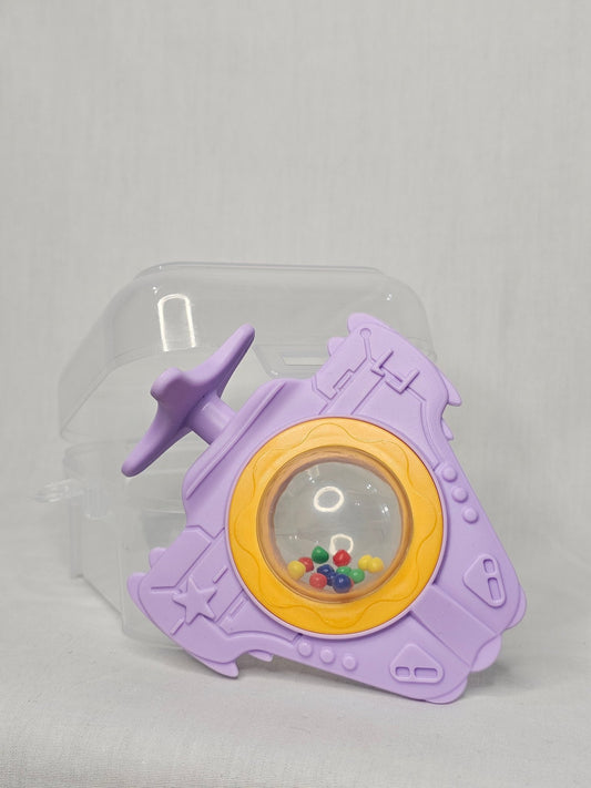 Teether Rocket with Mini Rattle - ShopGoud
